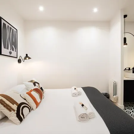 شقة Le Marais L 5br & Ac - Duplex In باريس